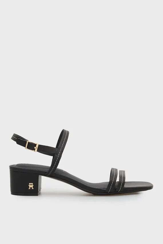 Босоножки LOW HEEL SANDAL STITCHING Tommy Hilfiger