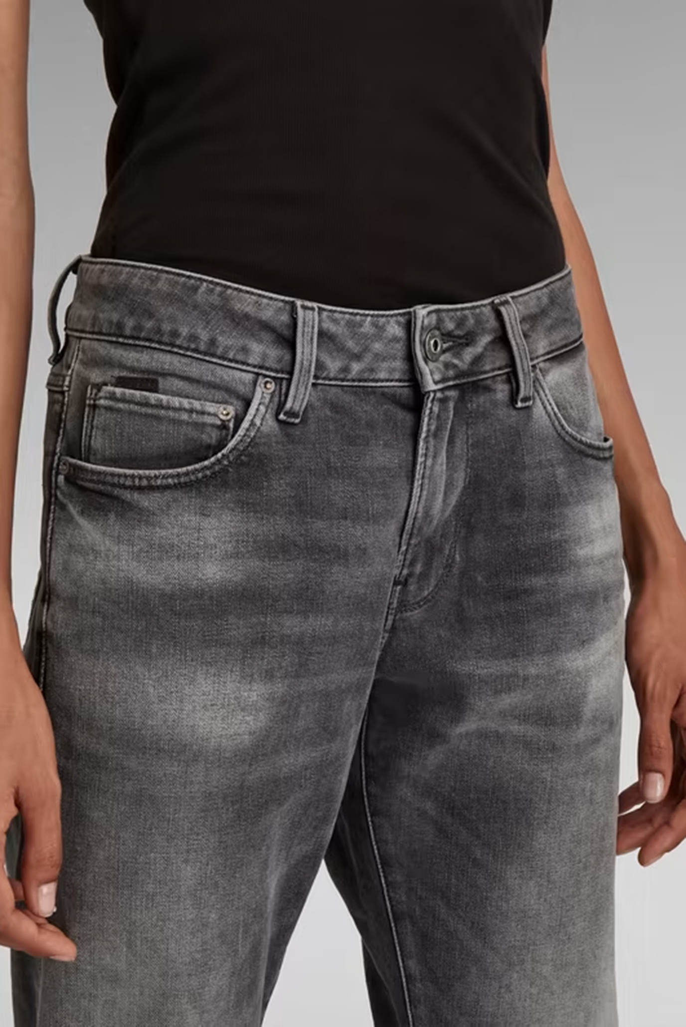 Женские темно-серые джинсы Kate Boyfriend 4