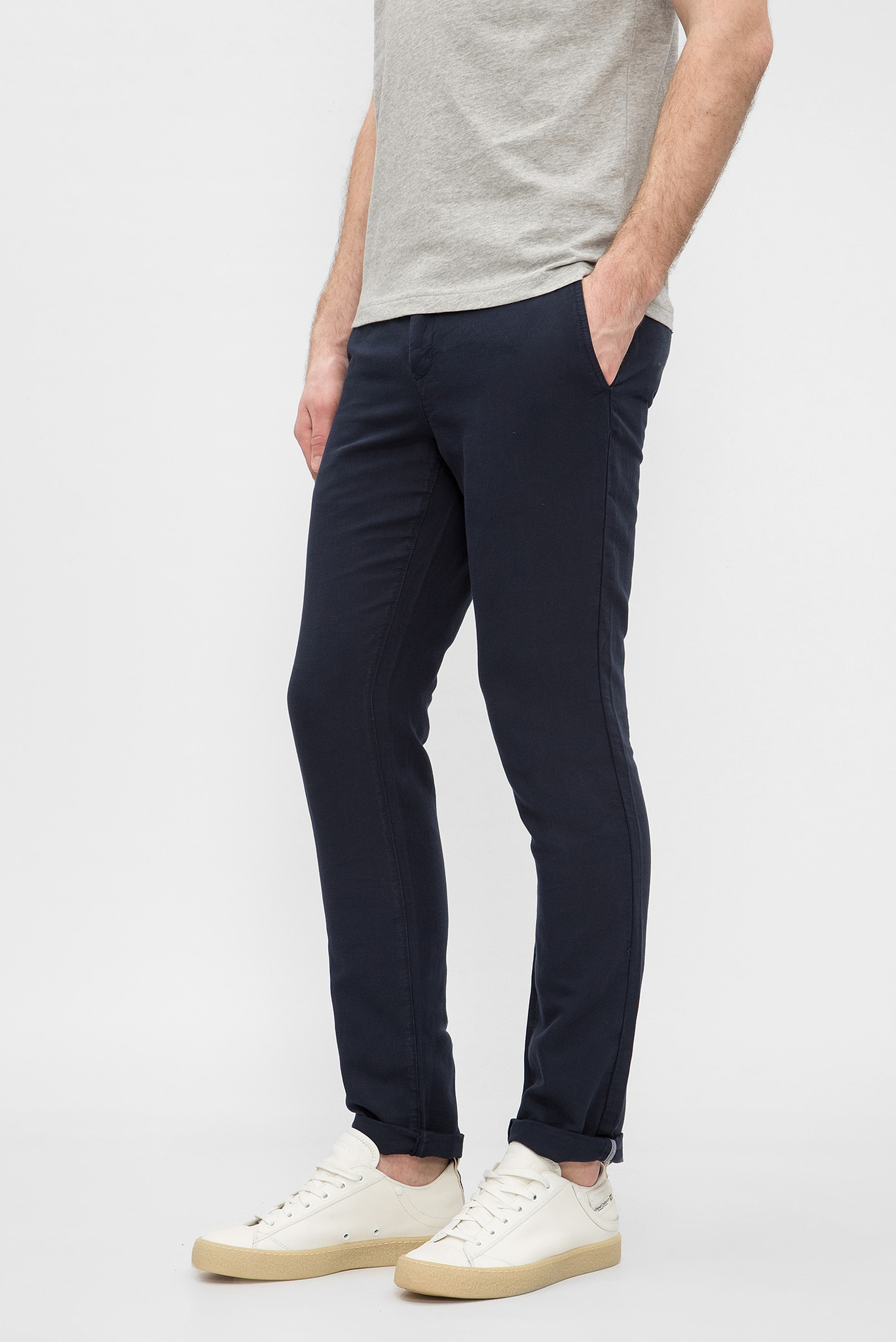 Мужские темно-синие чиносы DENTON CHINO 2