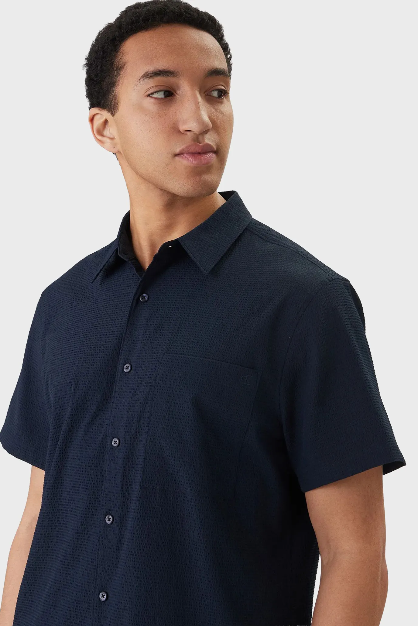 Рубашка с коротким рукавом SS SOLID SEERSUCKER CLASSIC SHIR 4