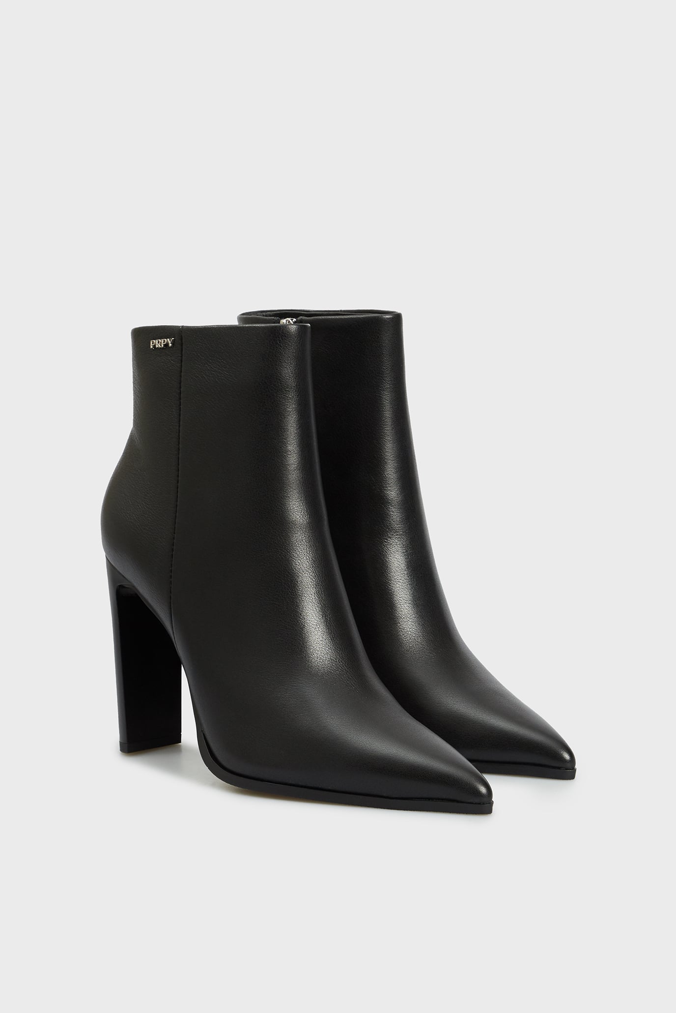 Женские черные кожаные ботильоны Kattis 3