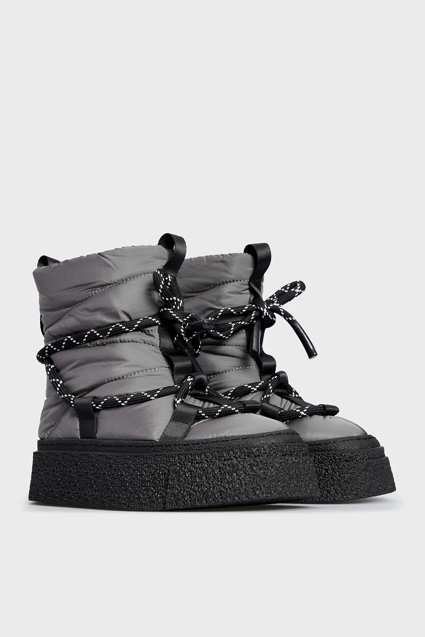 Женские серые дутики Olaine 2