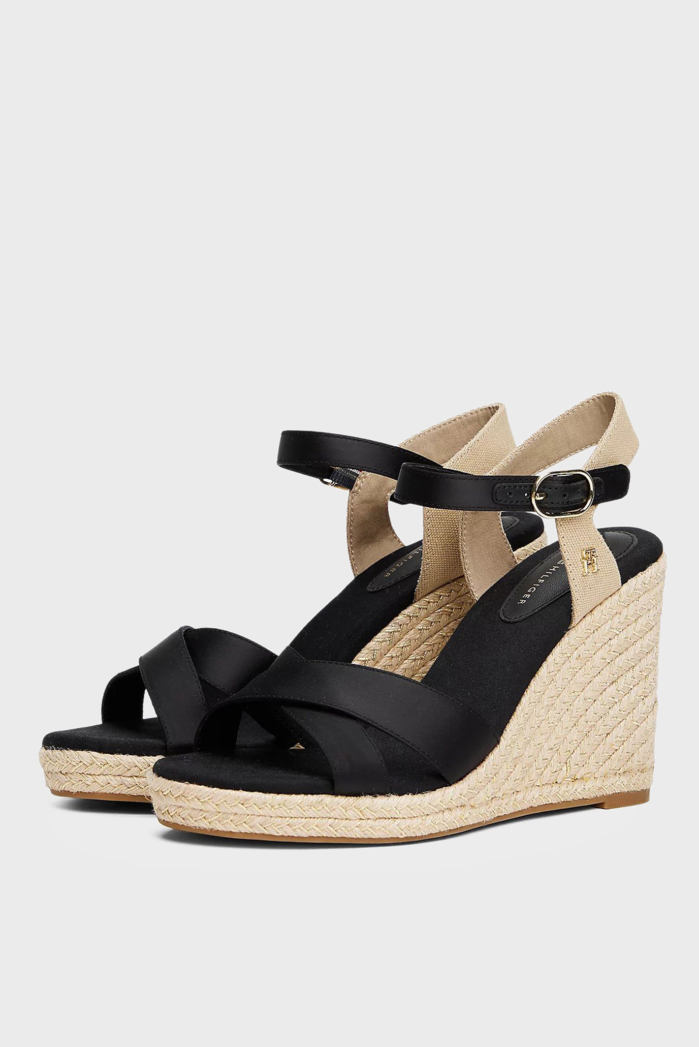 Босоножки SATIN HIGH WEDGE ESPADRILLETommy Hilfiger Босоножки SATIN HIGH WEDGE ESPADRILLE 3