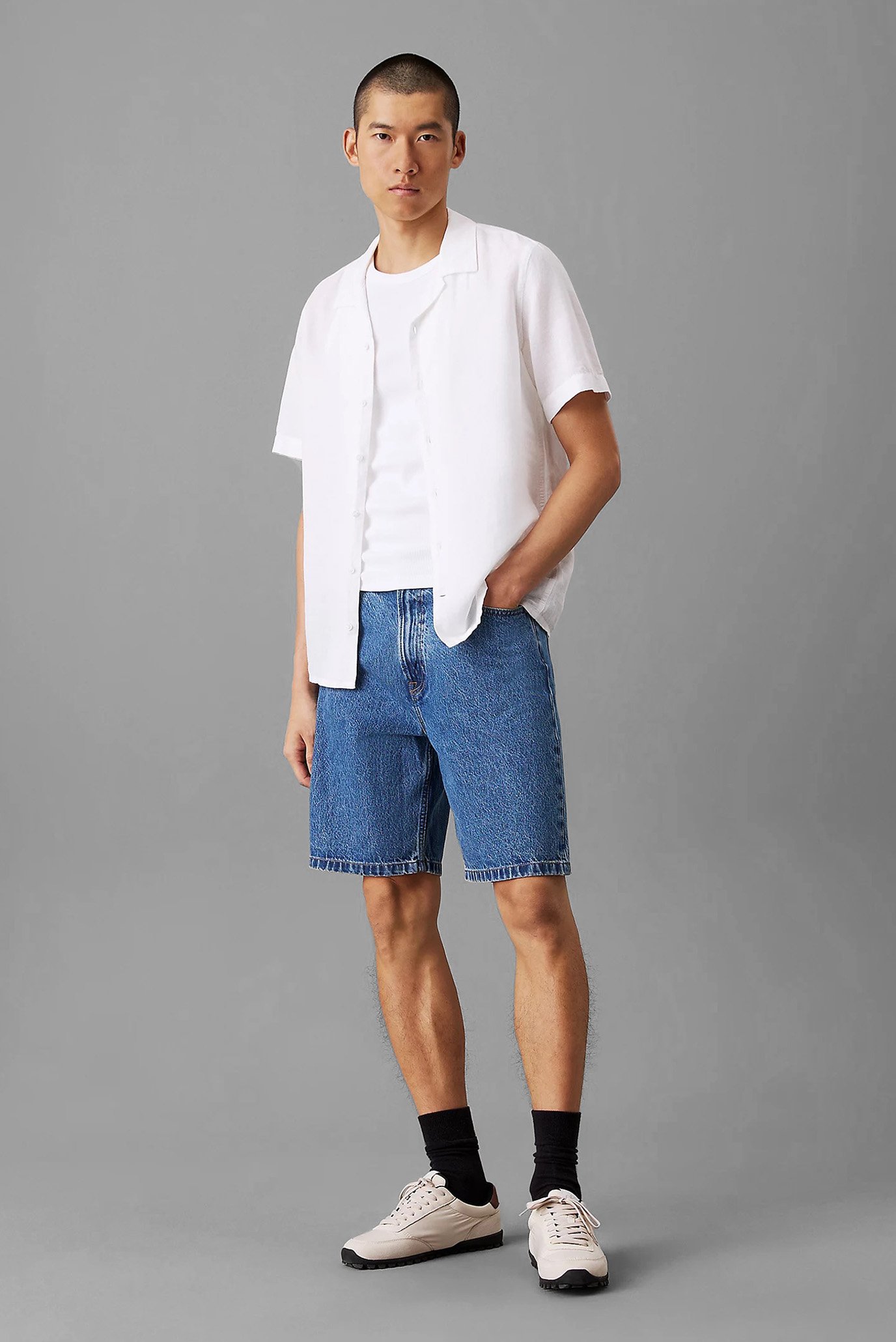 Рубашка с коротким рукавом LINEN COTTON CUBAN S S SHIRT 4