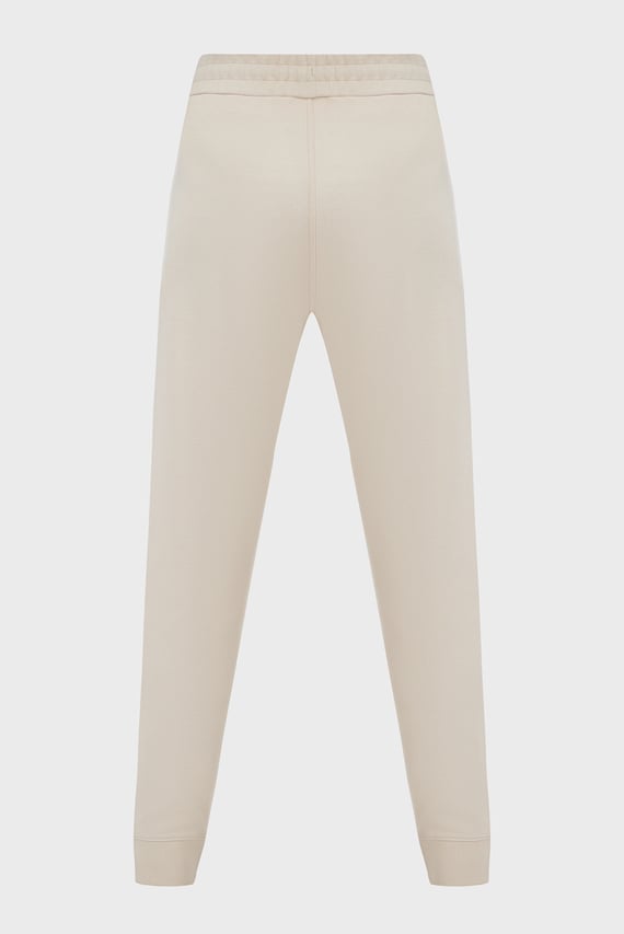 Мужские бежевые спортивные брюки MICRO LOGO REPREVE