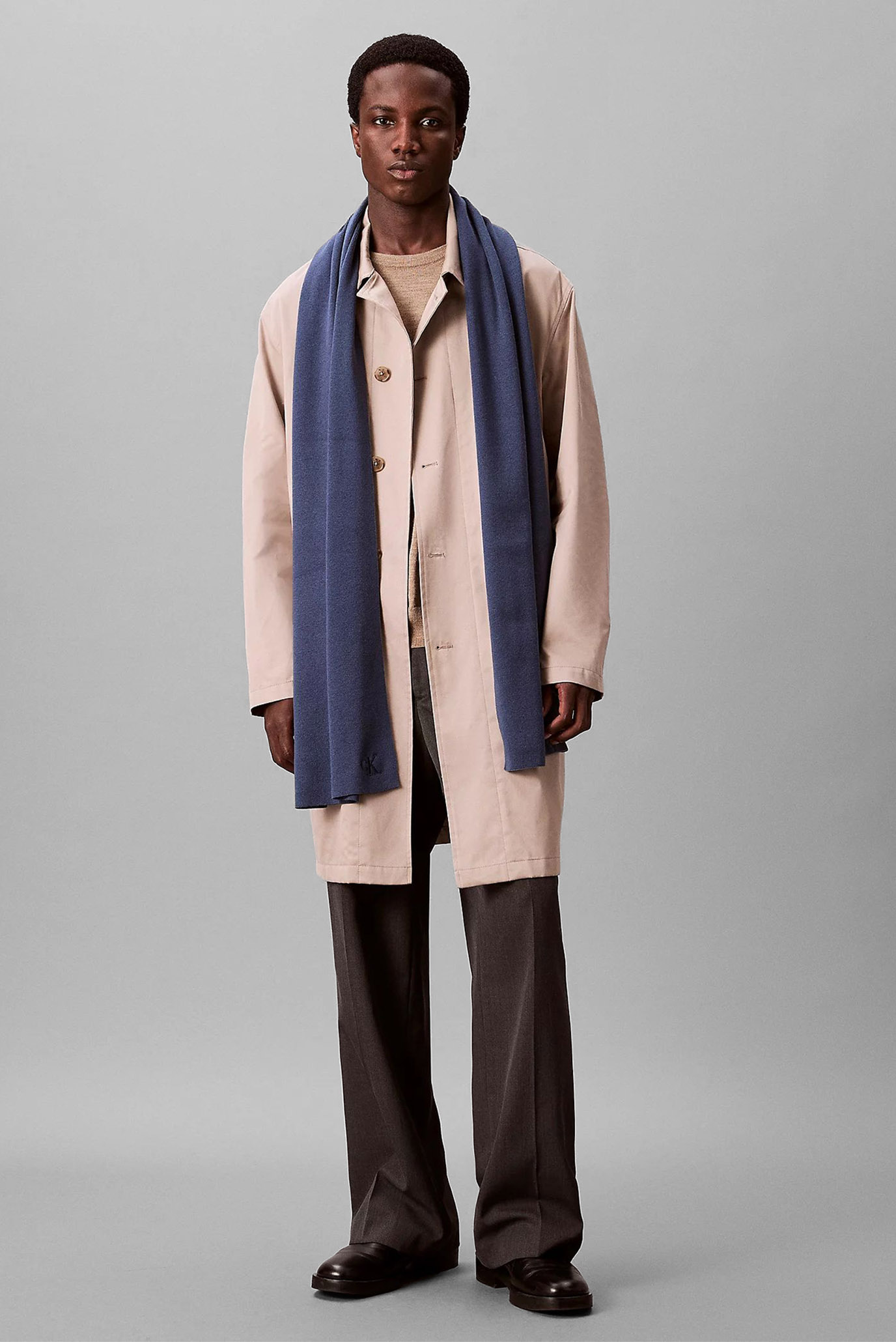 Шарф CK FINE RIB SCARF 2