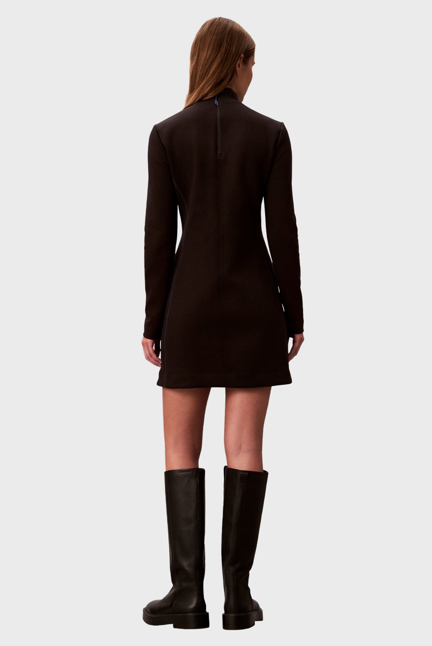 Платье LS SCUBA FIT AND FLARE DRESS 4