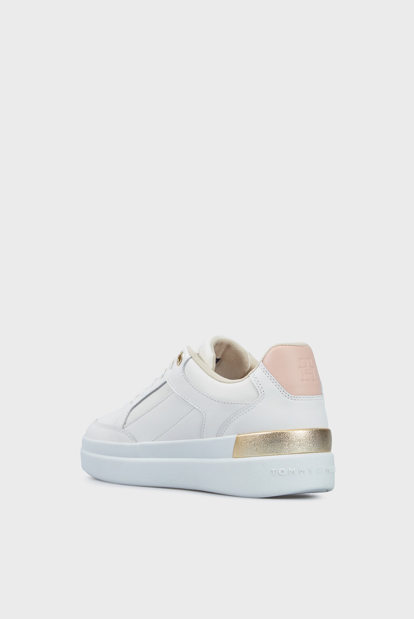 Женские белые сникерсы LUX HARDWARE COURT SNEAKER 5