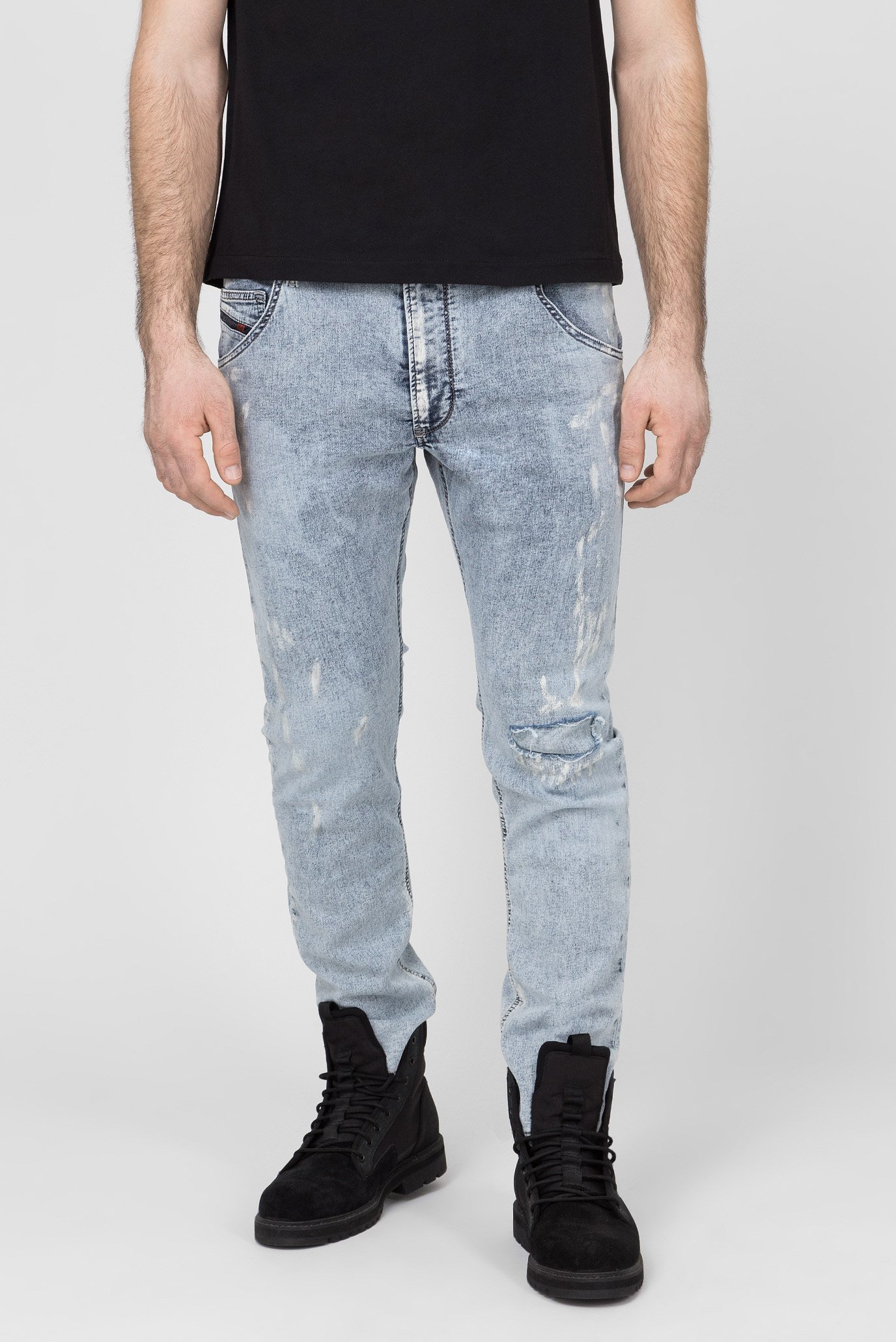 Мужские голубые джинсы KROOLEY CB-NE 6