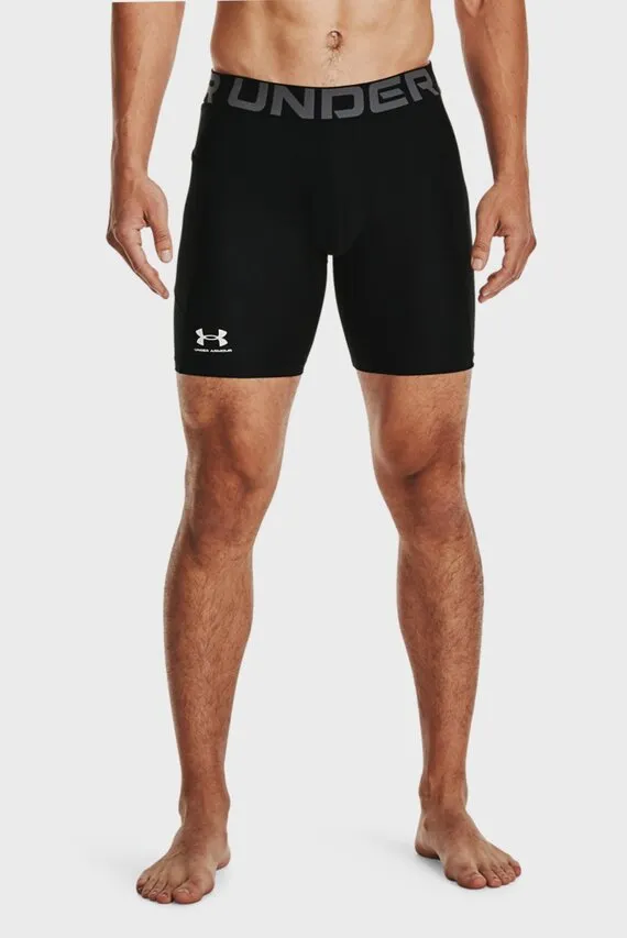 Мужские черные велосипедки UA HG Armour Shorts Under Armour