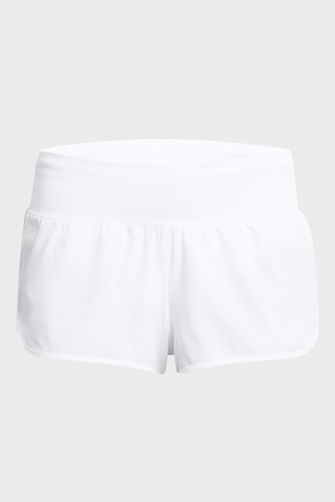 Женские белые шорты UA Launch Pro 2'' Shorts 6