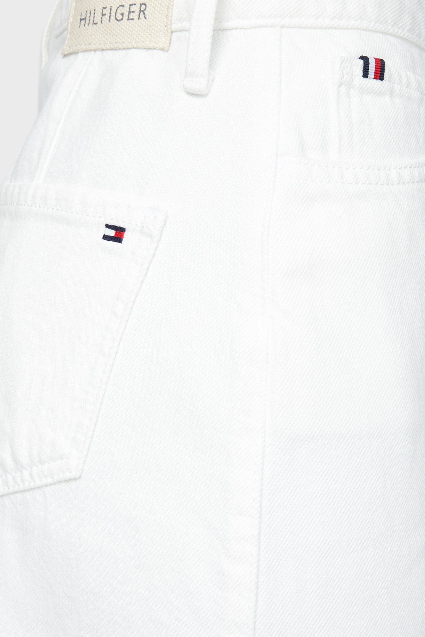 Женская белая джинсовая юбка DNM SKIRT HW KNEE OFF WHITE CIRCTommy Hilfiger Женская белая джинсовая юбка DNM SKIRT HW KNEE OFF WHITE CIRC 6