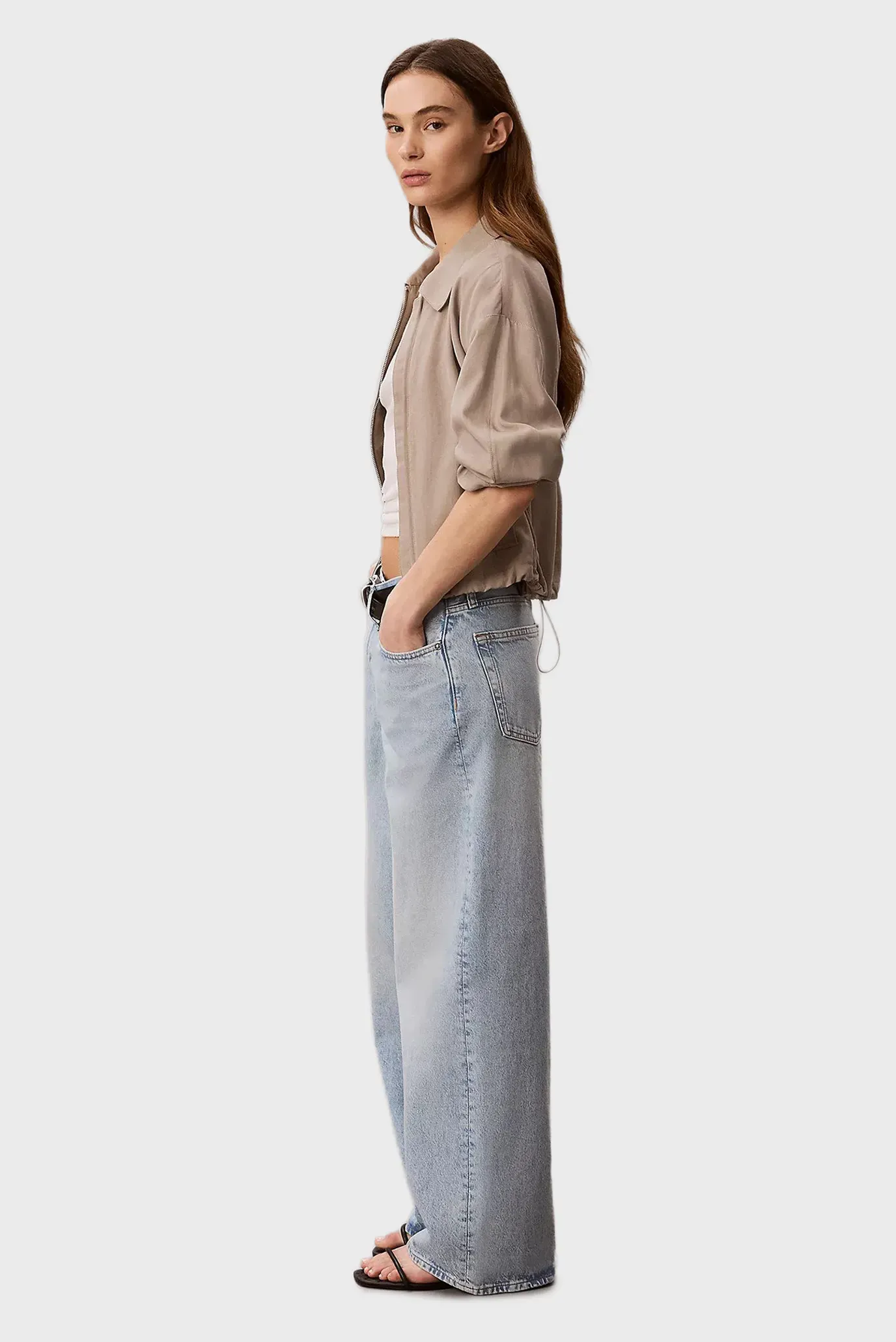 Джинсы LOW RISE BAGGY INDIGO STONE 3