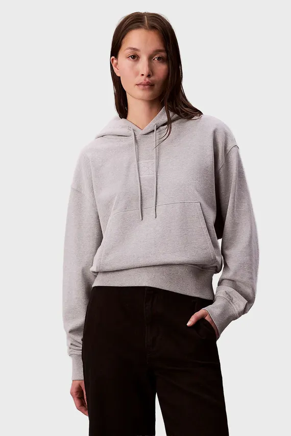 Худи LS PREMIUM TERRY EMBLEM LOGO HOO Calvin Klein
