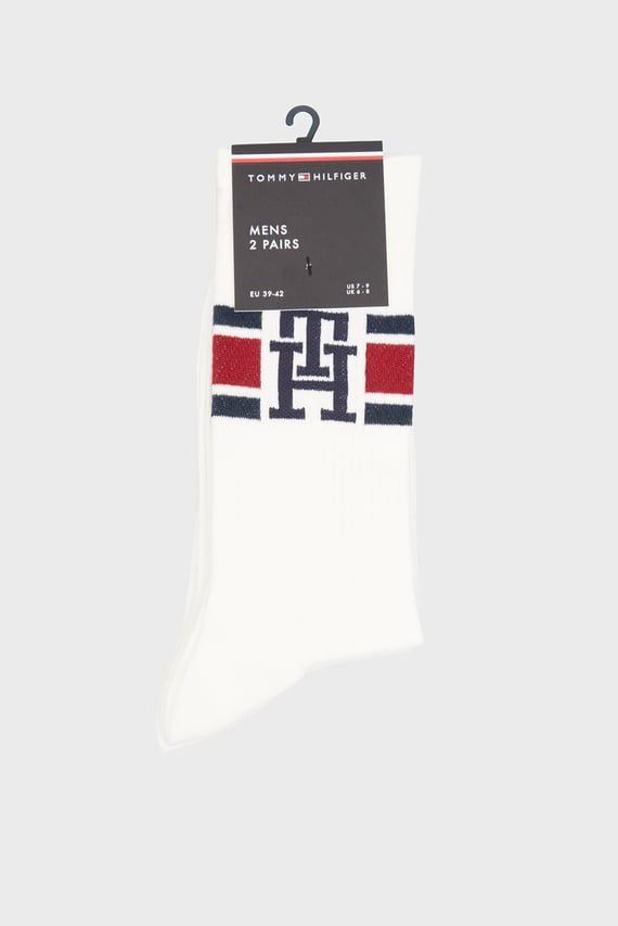 Носки TH MEN SOCK 2P MONOGRAM SPORT Tommy Hilfiger