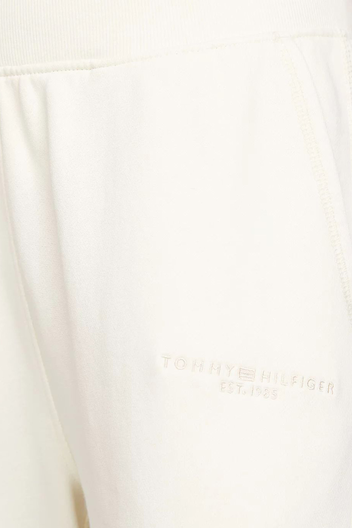 Женские белые спортивные брюки GMD CORP LOGO STR LEG SWTPNTS 4