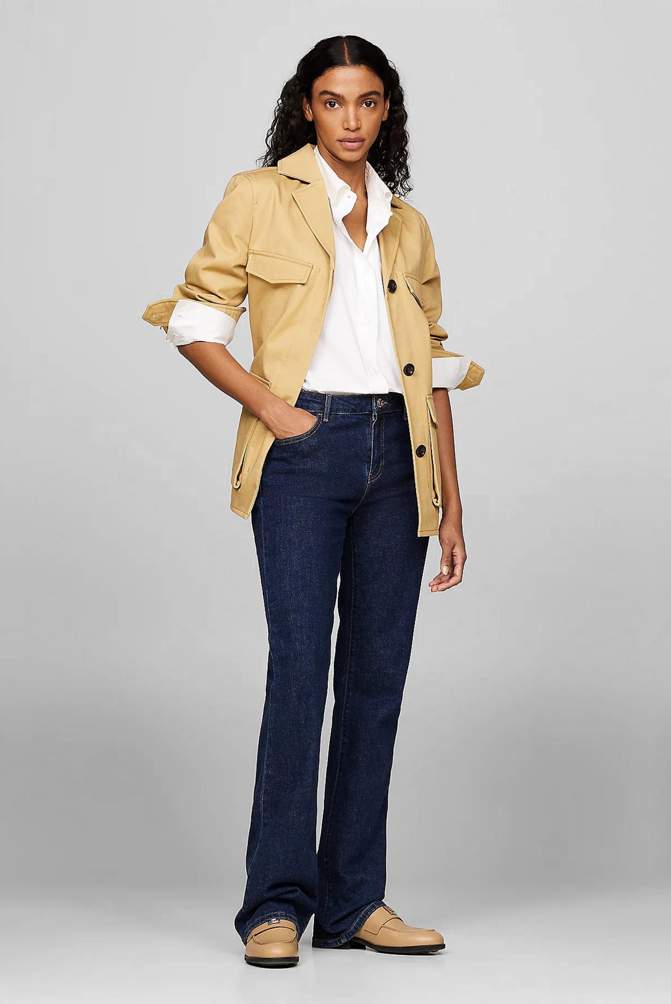 Женские темно-синие джинсы BOOTCUT RW CLER 2