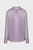 Женская фиолетовая рубашка TENCEL POCKET
