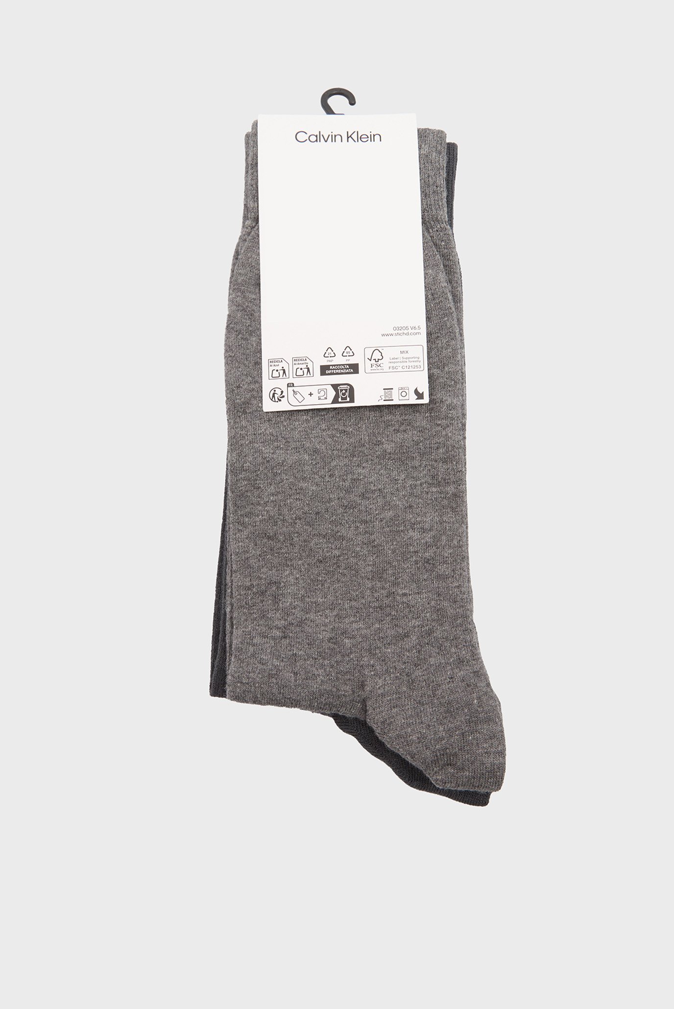 Носки CK MEN SOCK 2P PINSTRIPECalvin Klein Носки CK MEN SOCK 2P PINSTRIPE 3