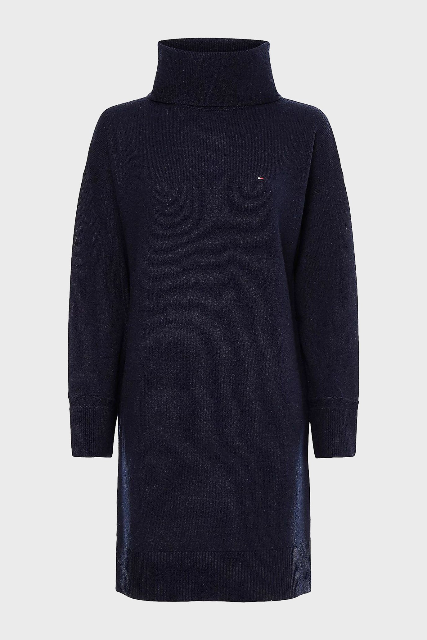 Платье SOFTWOOL ROLL-NK KNEE DRESS LS 4