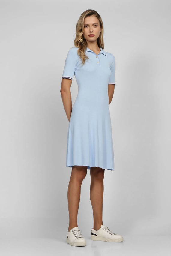 Платье RIB STRIPES POLO SS SWT DRESS