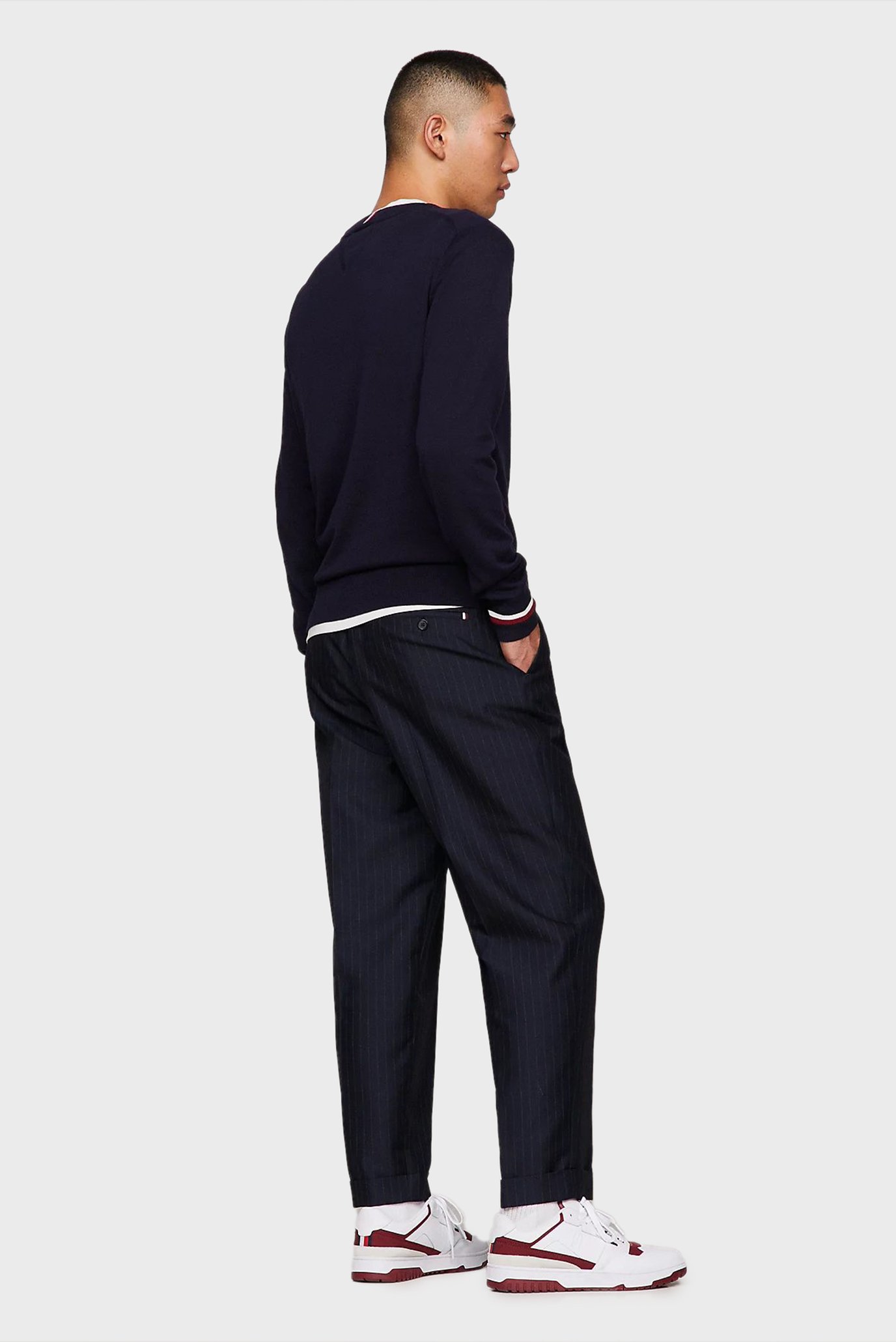 Свитер GLOBAL STRIPE CREW NK 3