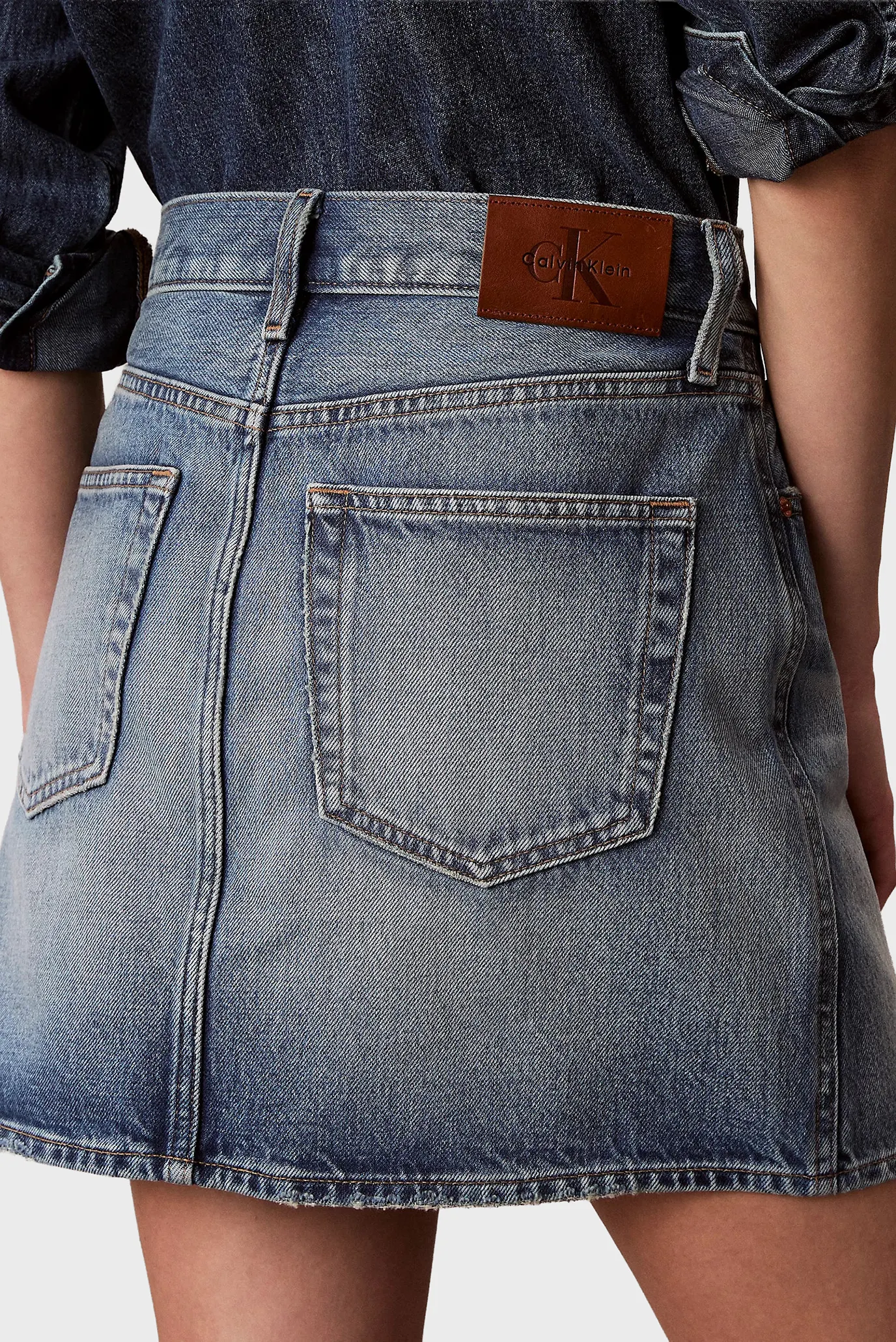 Юбка 90S MINI SKIRT BASSET BLUE 6