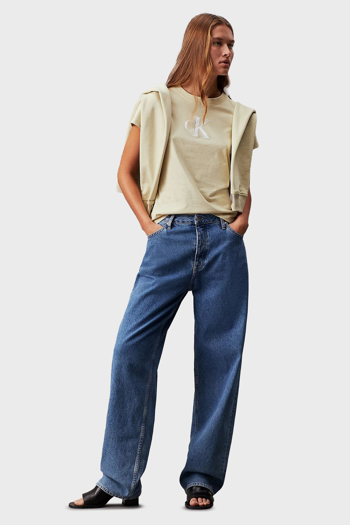 Футболка SATIN CK SLIM TEE 3