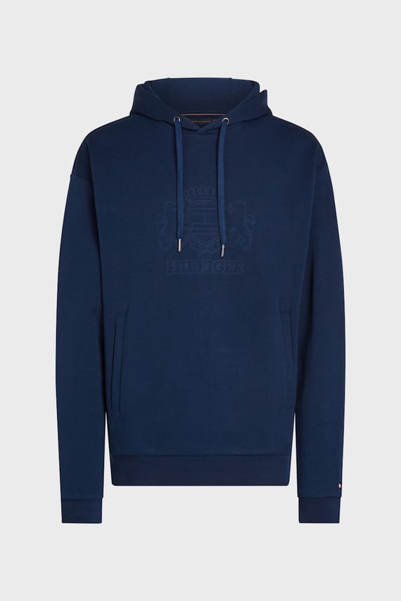 Худи EMBOSSED HILFIGER CREST HOODY Tommy Hilfiger Худи EMBOSSED HILFIGER CREST HOODY Tommy Hilfiger