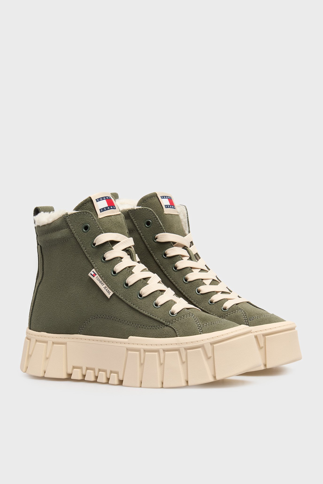 Хайтопы TJW VULC FLATFORM SUEDE WL 3