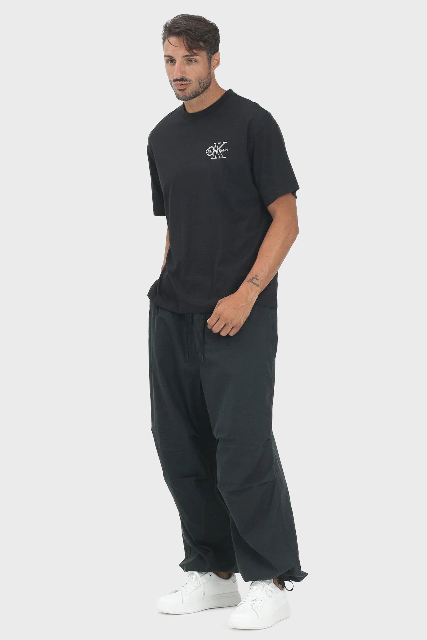 Штаны/COTTON NYLON DRAWSTRING PARACHUT 2