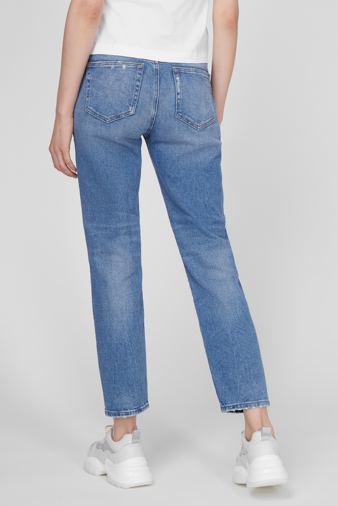 Женские голубые джинсы D-JOY 4