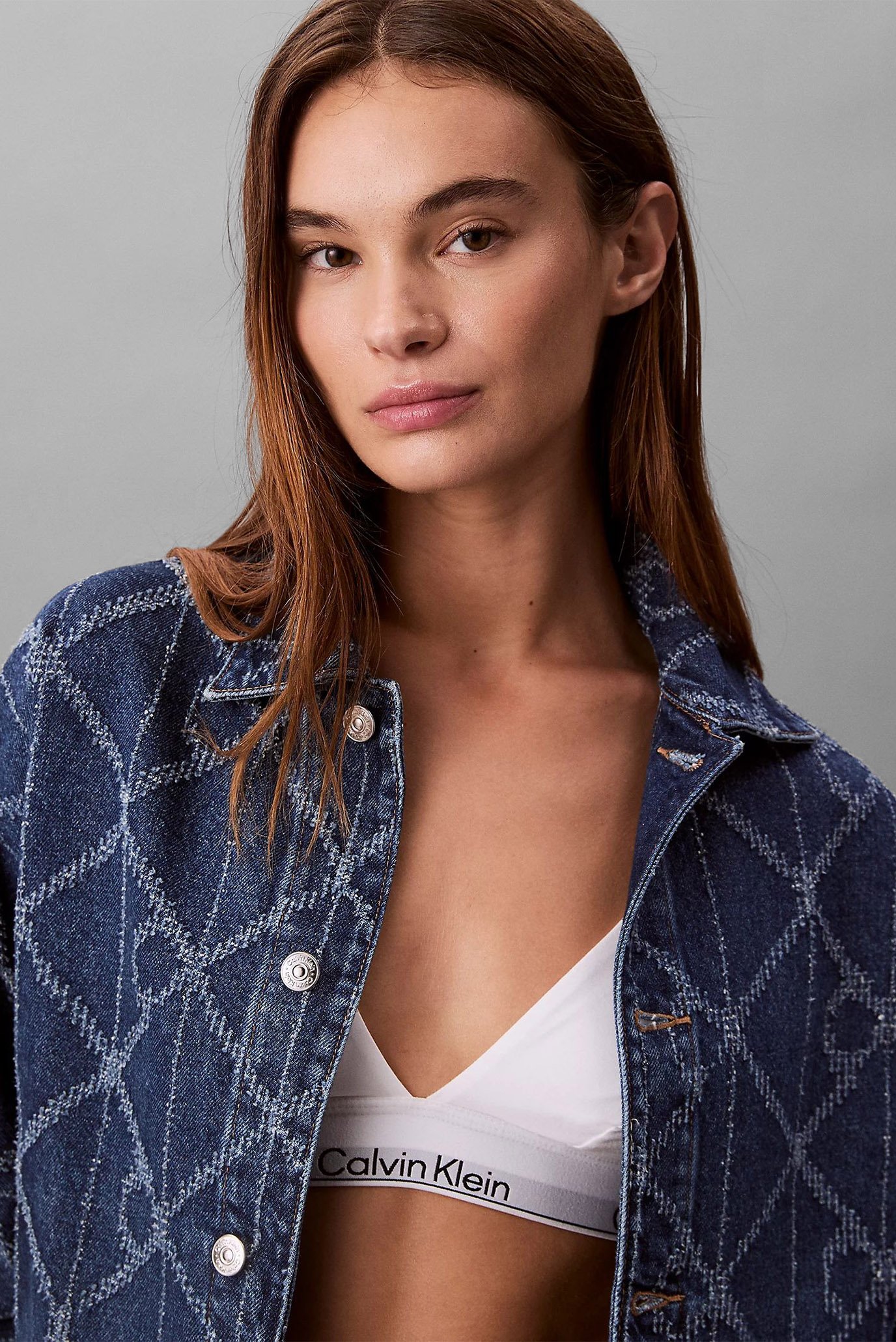 Куртка джинсовая AOP TRUCKER JACKET CK ATLANTIC 5