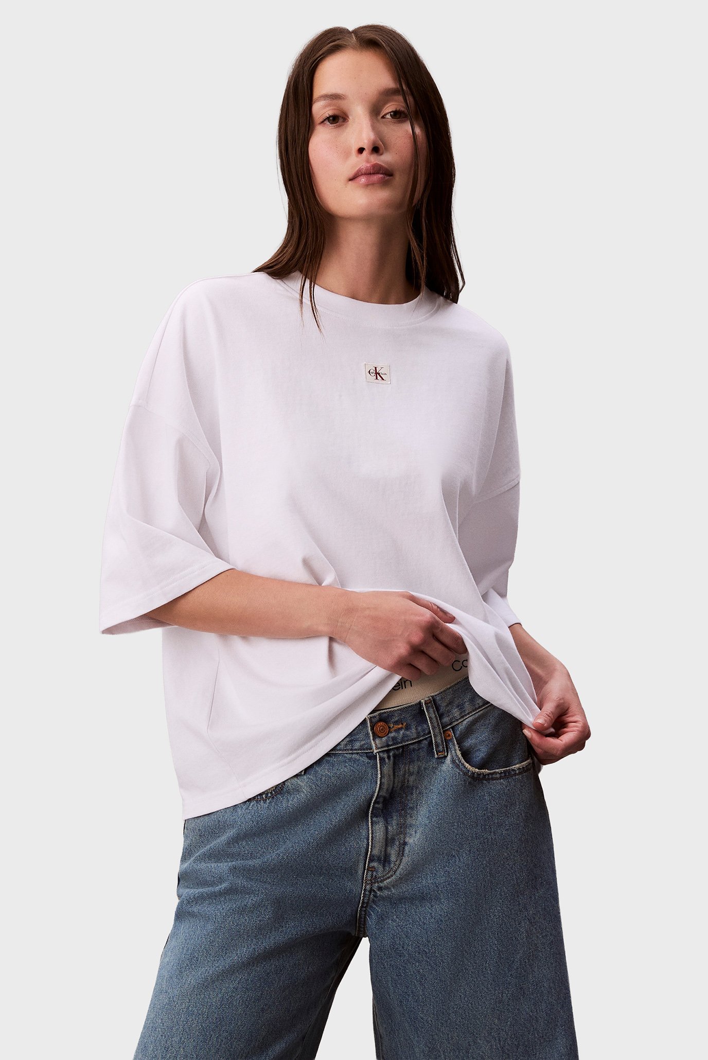 Футболка SS WOVEN LABEL OVERSIZED TEE 1