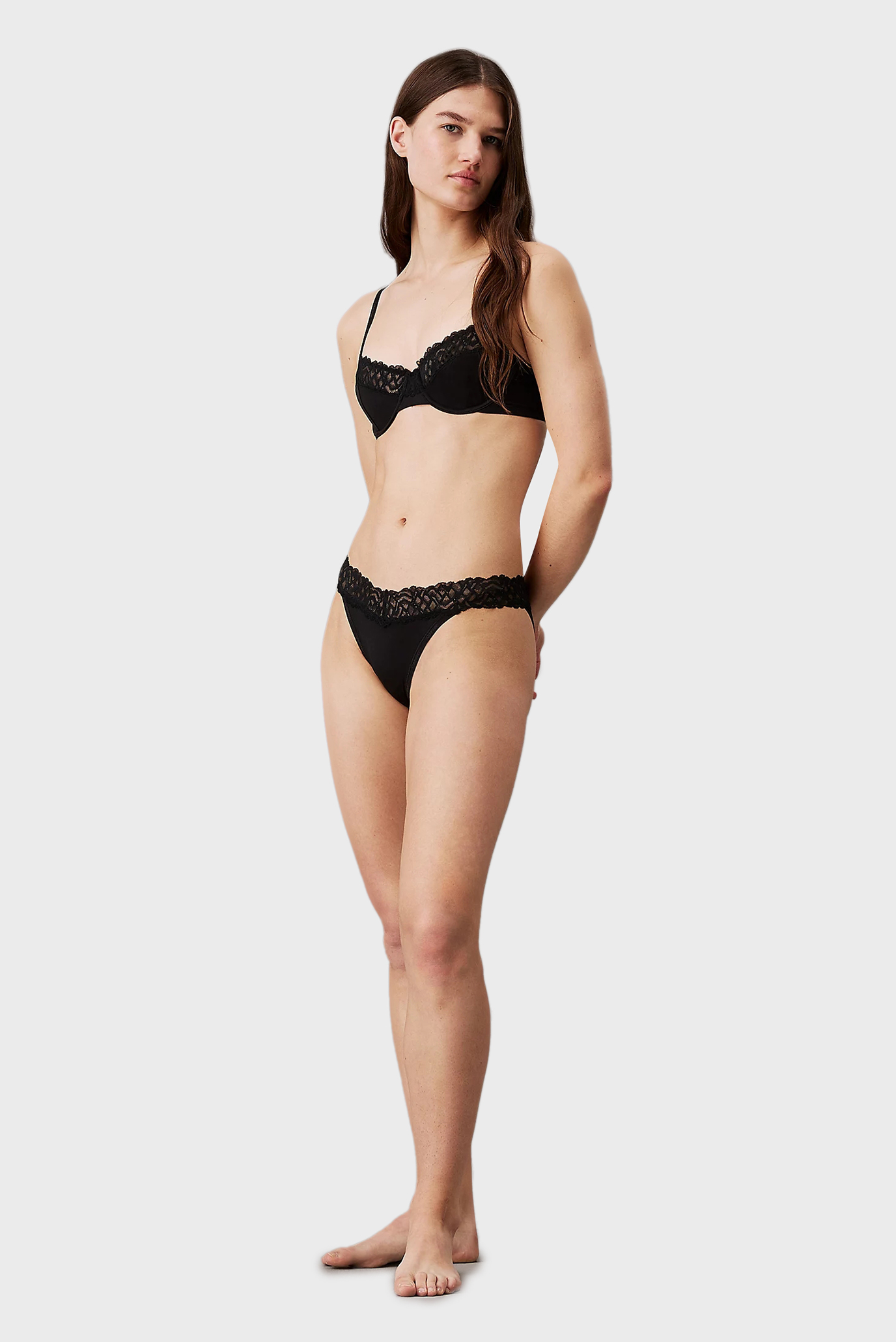 Женский черный бюстгальтер THREE PIECE UNLINED 3