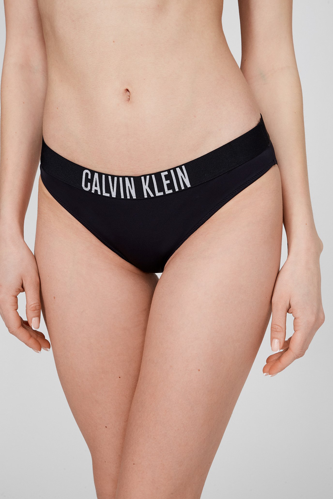 Женские черные трусики от купальникаCalvin Klein Женские черные трусики от купальника 10