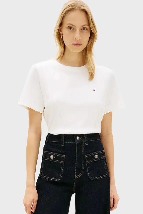 Футболка INTERLOCK BOXY C-NK SS TEE Tommy Hilfiger