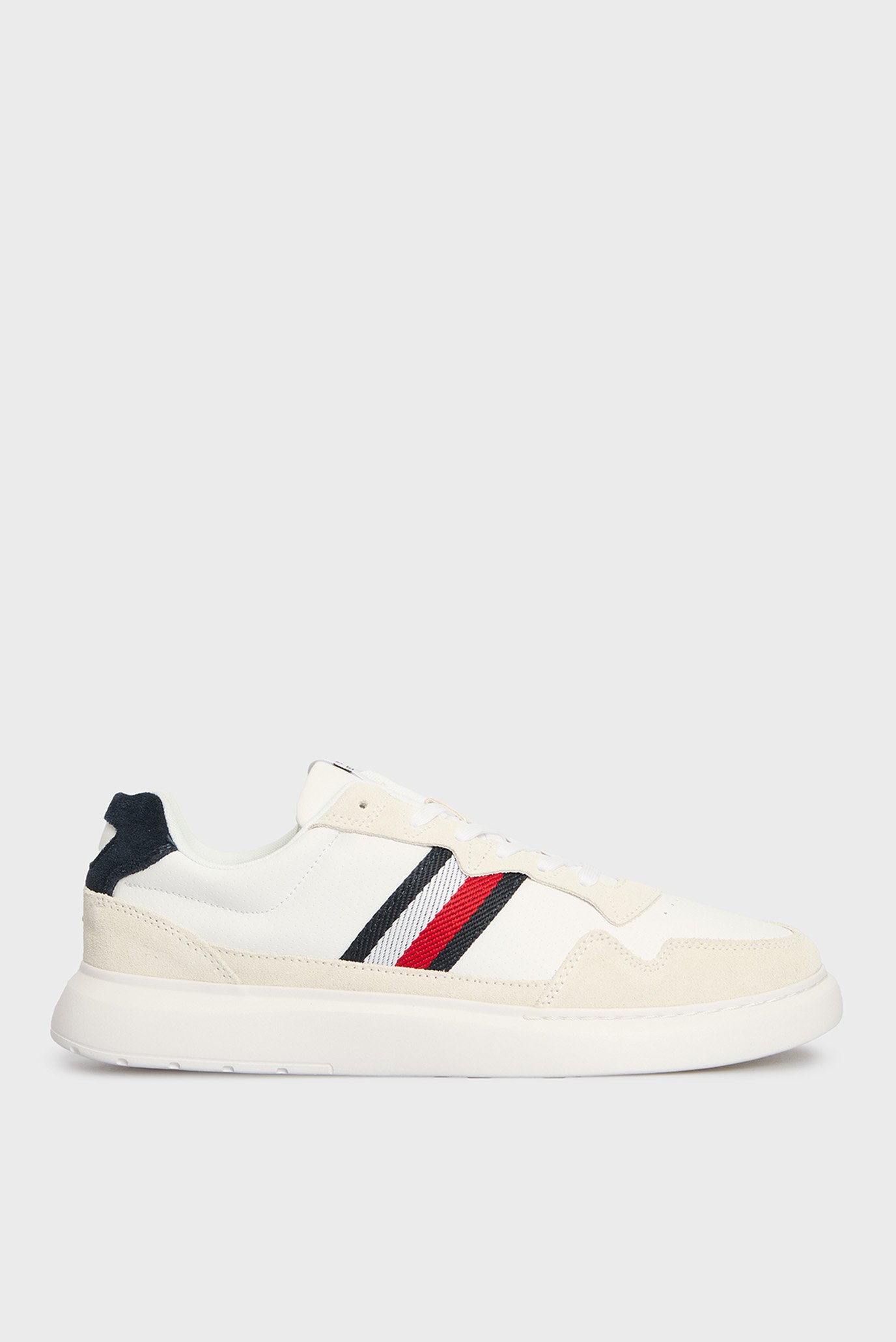 Мужские белые кроссовки LIGHT CUPSOLE LTH MIX STRIPES 1