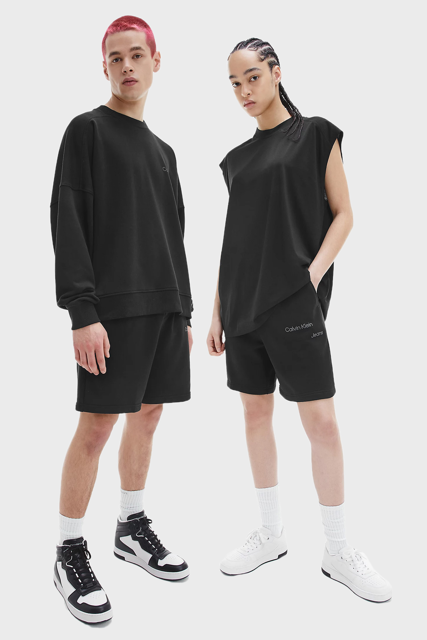 Бежевые шорты DISRUPTED LOGO HWKCalvin Klein Jeans Бежевые шорты DISRUPTED LOGO HWK 8