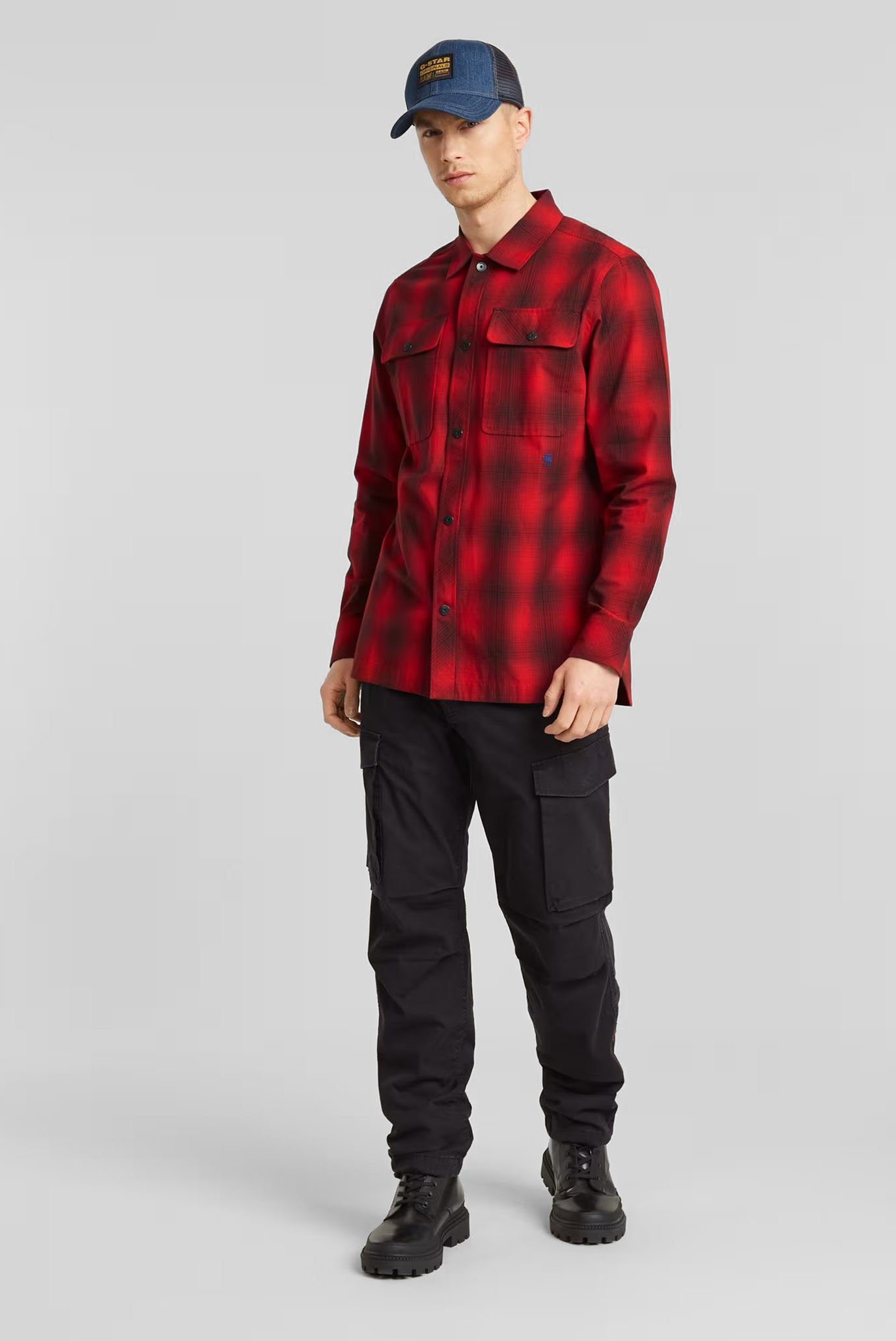 Мужские черные карго Core Regular Cargo 2