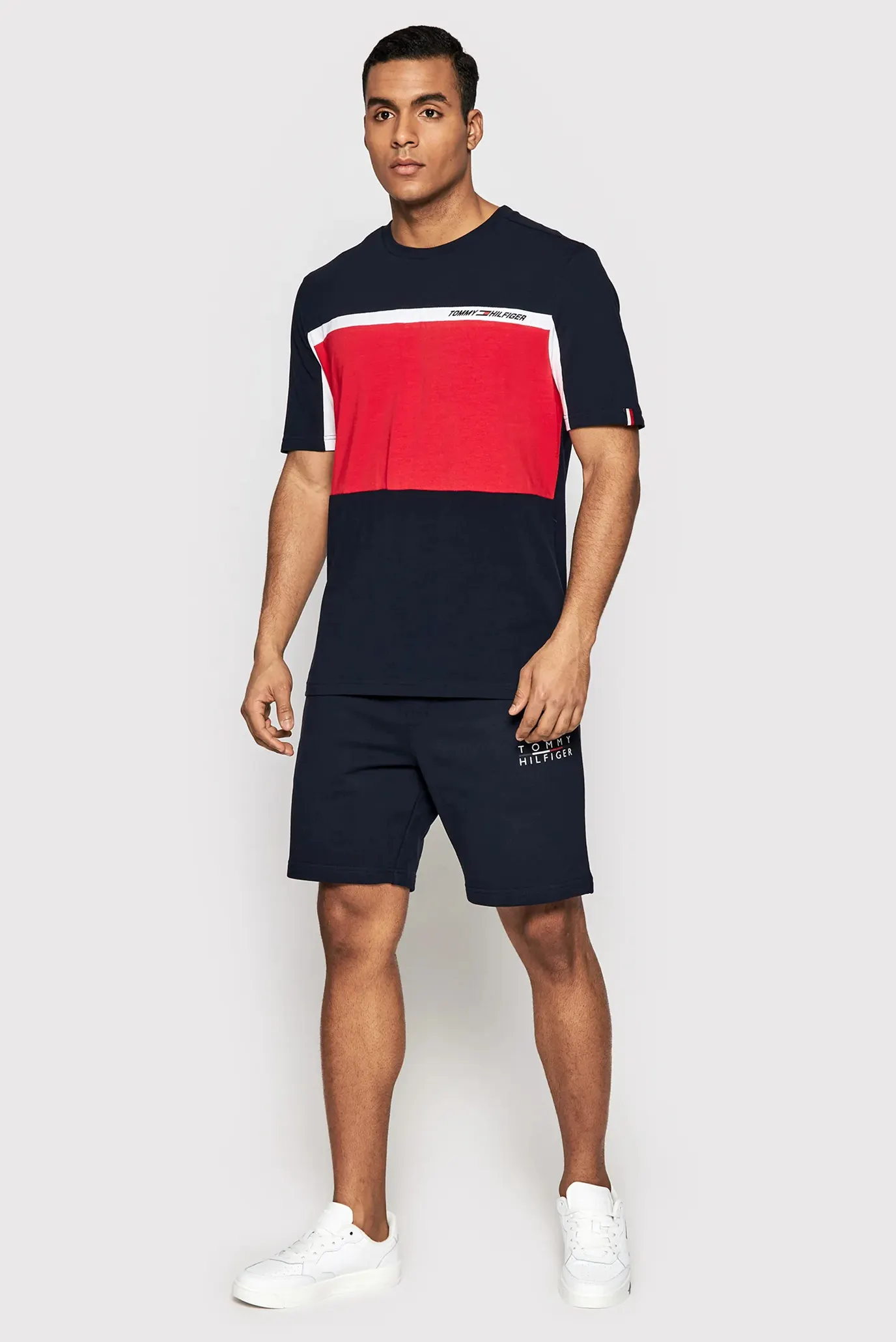 Мужские темно-синие шорты SQUARE LOGO 6