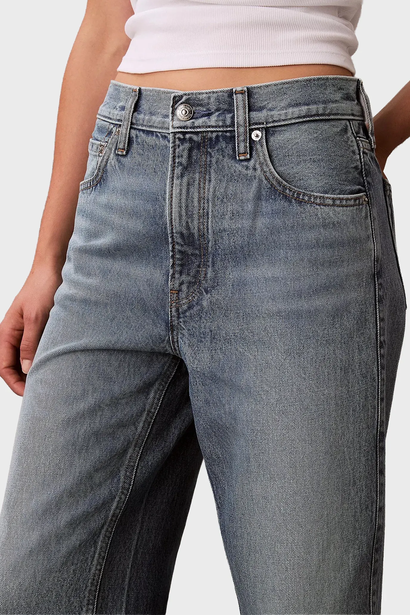 Джинсы HIGH RISE DENIM CULOTTE TRANSMIT 5