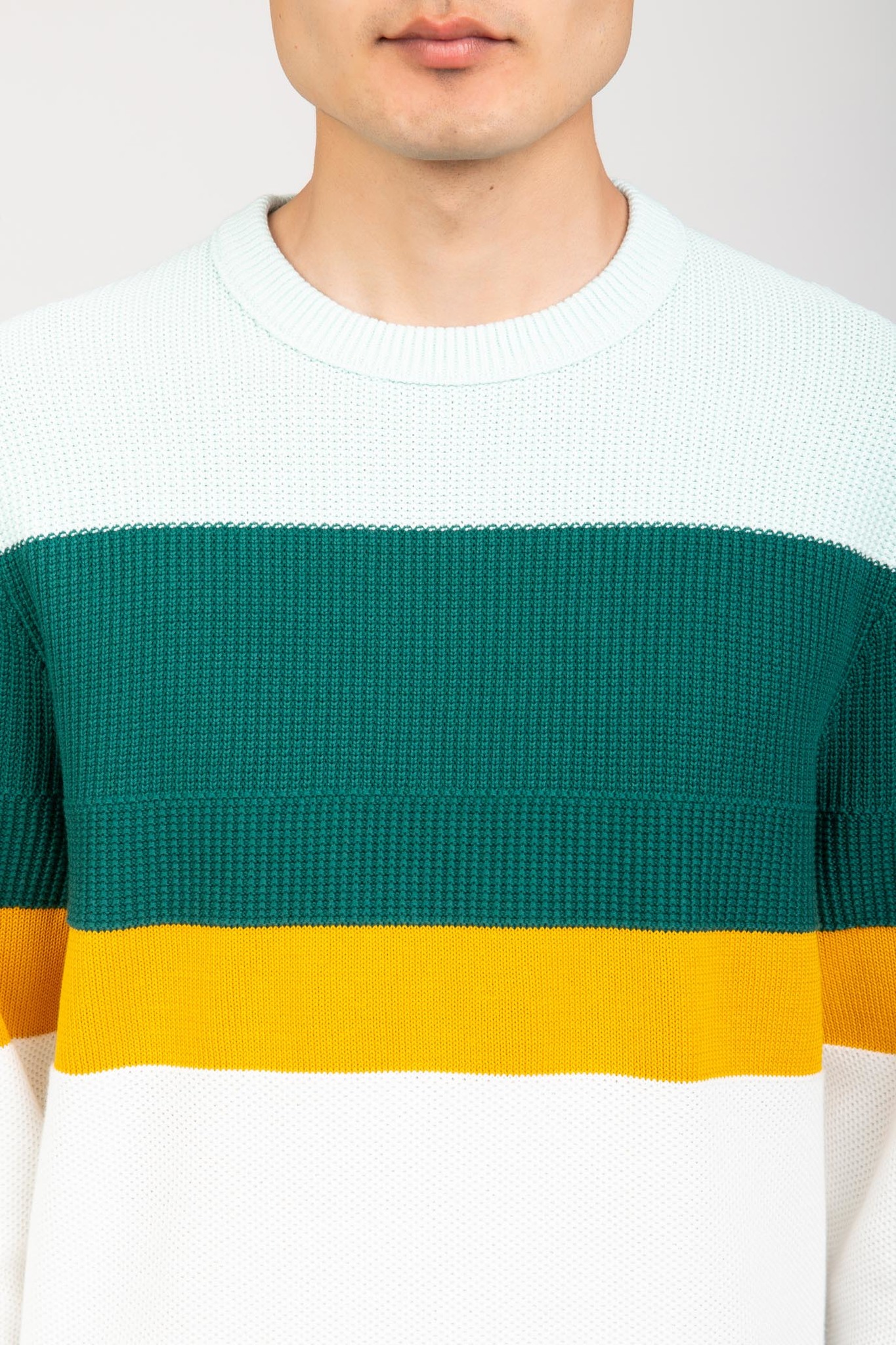 Свитер STRUCTURED BLOCK STRIPE SWEATER 3