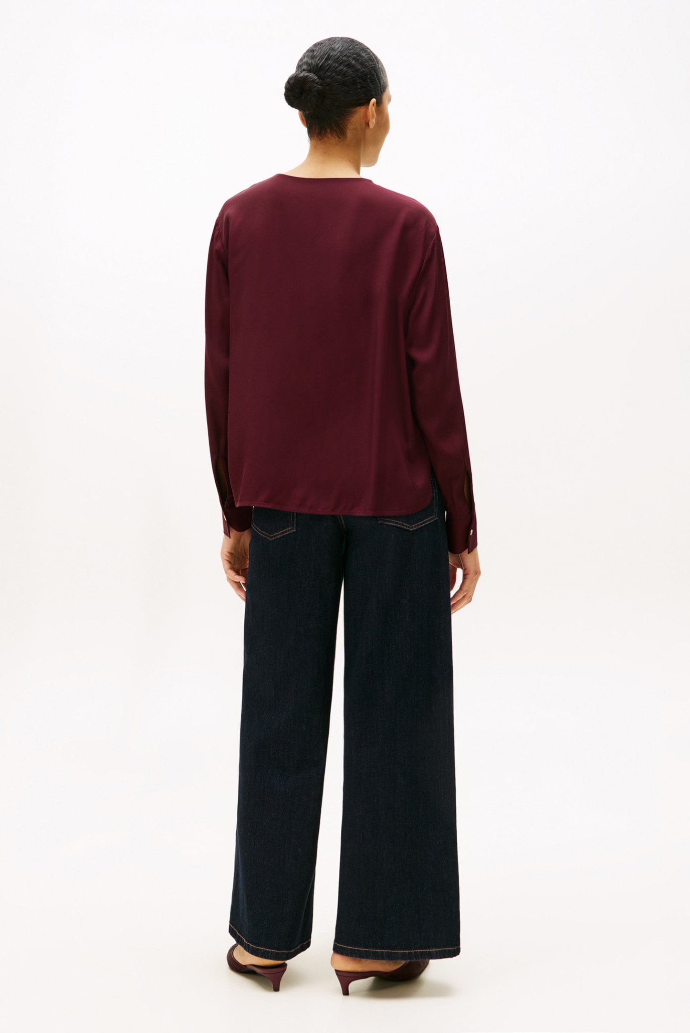 Блузка SOFT VIS LS RELAXED BLOUSE 3