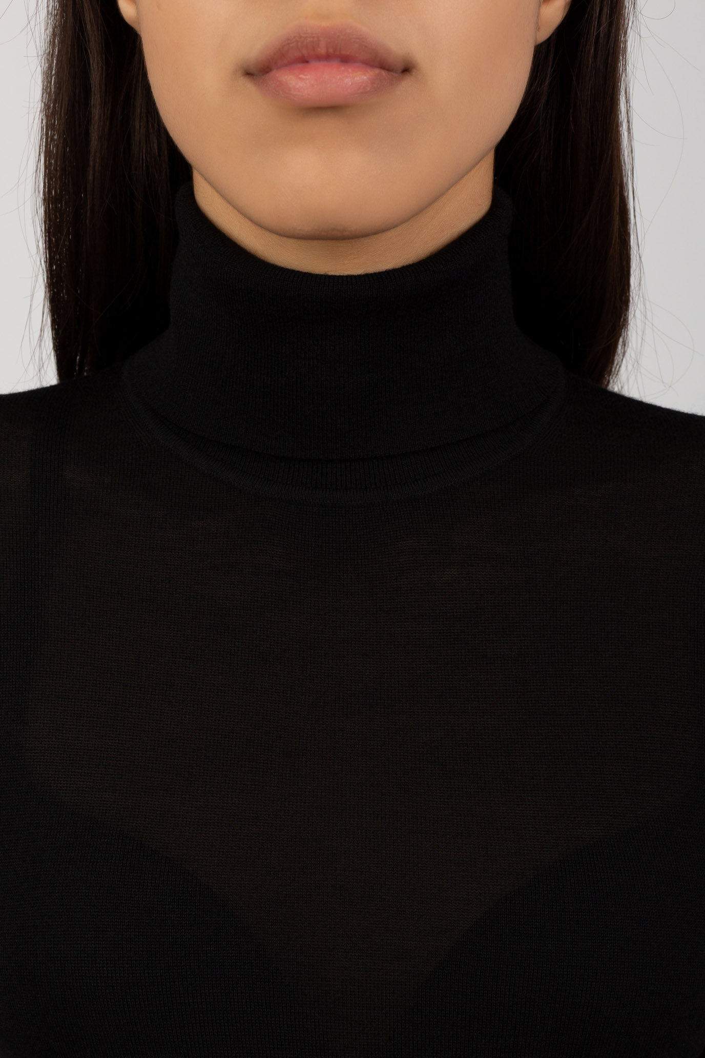 Гольф EXTRA FINE WOOL ROLL NK SWEATER 4