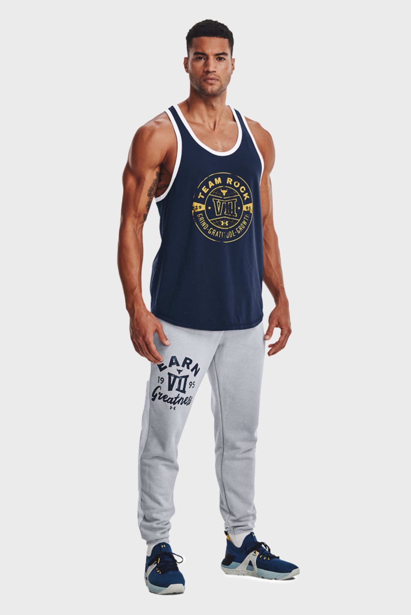 Мужская синяя майка Pjt Rock Team Rock Tank 7