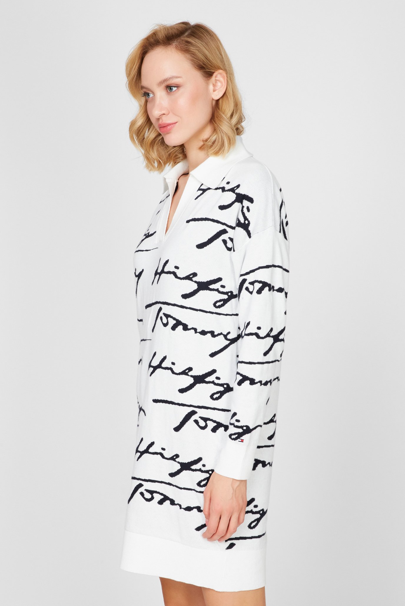 Женское белое платье 8