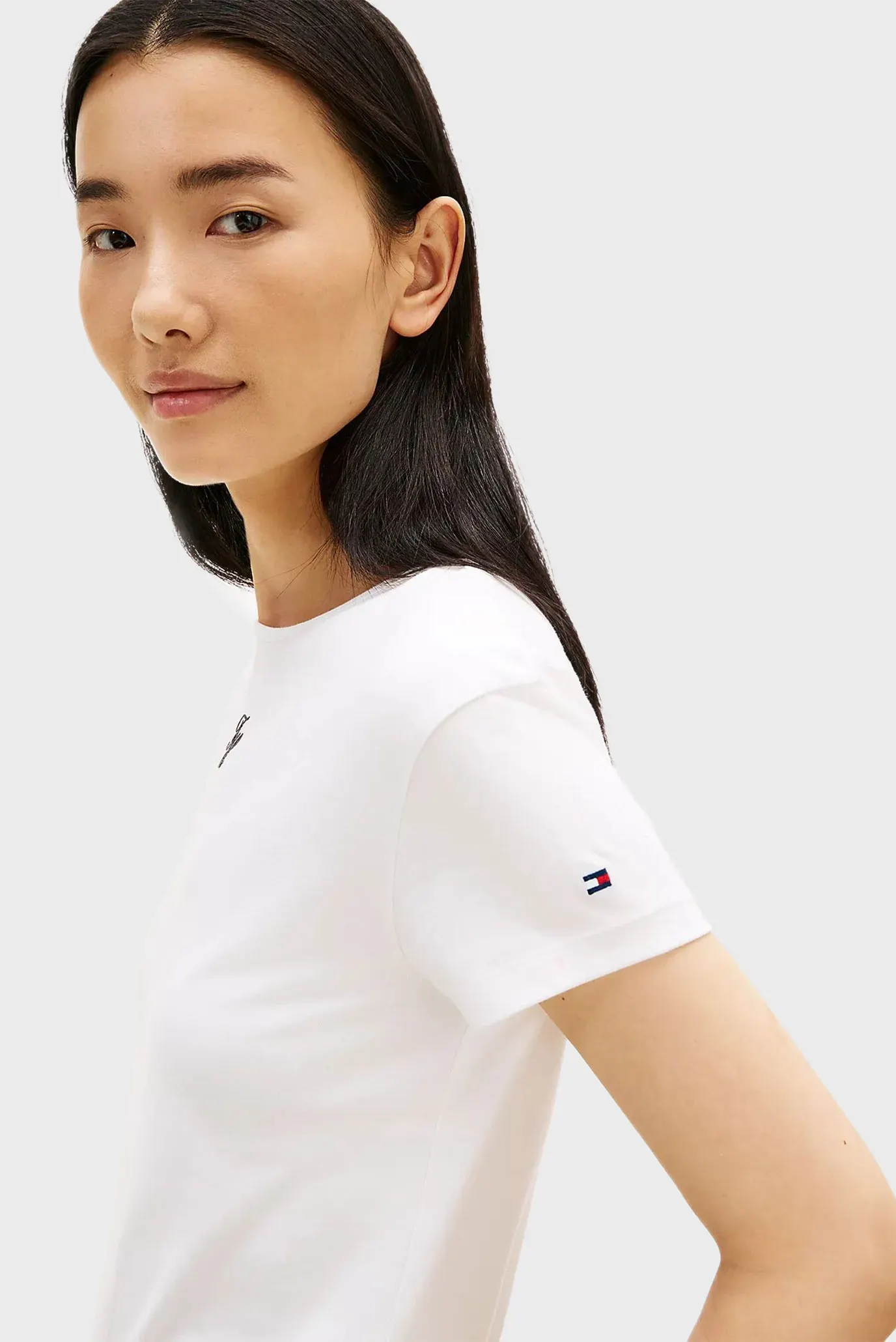 Футболка TH SCRIPT SLIM SS TEE 4