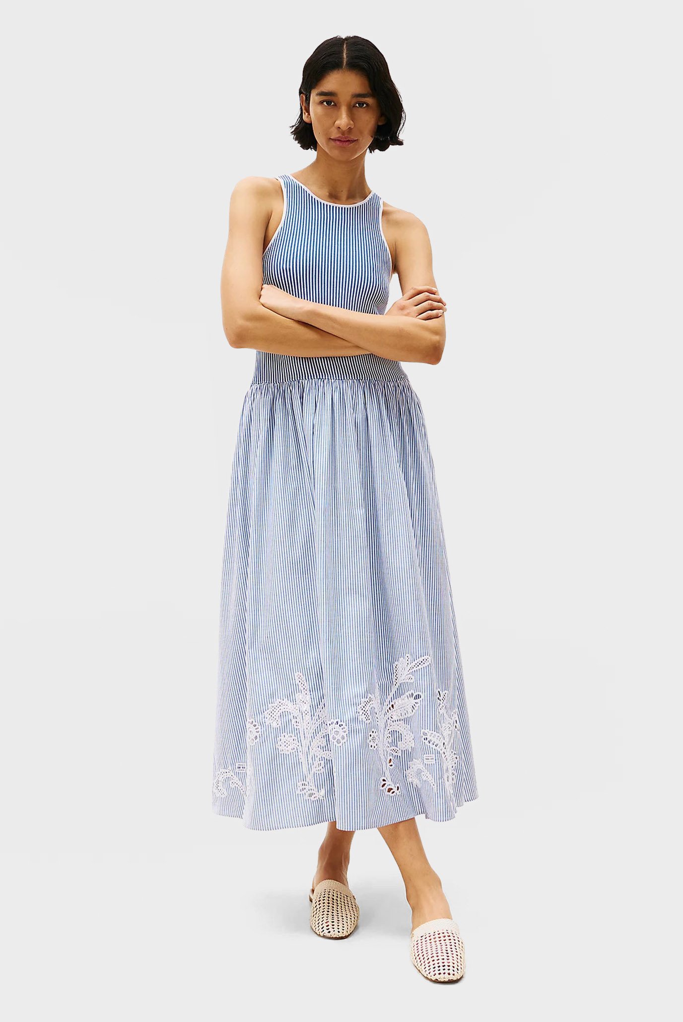 Платье BRODERIE ANGLAISE N S LONG DRESS 1