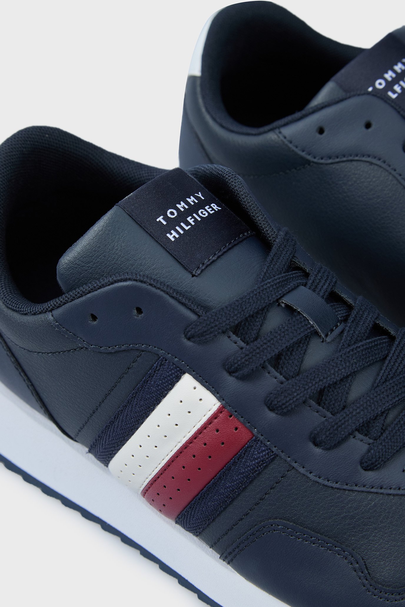 Мужские темно-синие кожаные кроссовки RUNNER EVO LTH MIX ESS 2